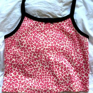 BRANDY MELVILLE JOHN GALT BELLE CHEETAH TANK‼️